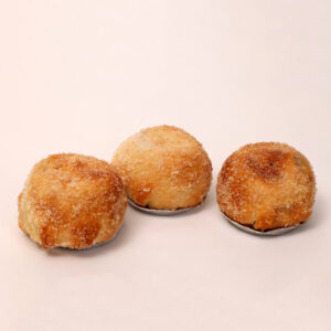 Appelbollen van verse appels en roomboterkorst van bakkerij floor van lieshout